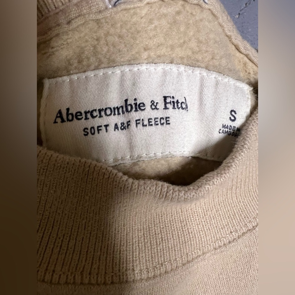 Abercrombie & Fitch Oversized Sweatshirt Sedona AZ Graphic Crewneck Size Small - Picture 7 of 7